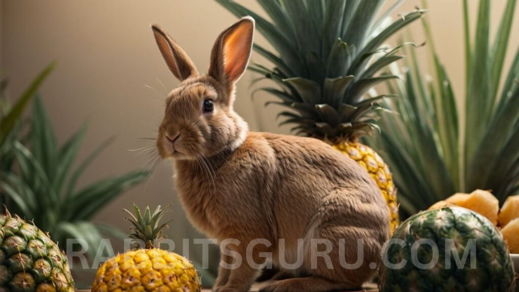 Advantages Of Rabbits Pineapple To Eat?